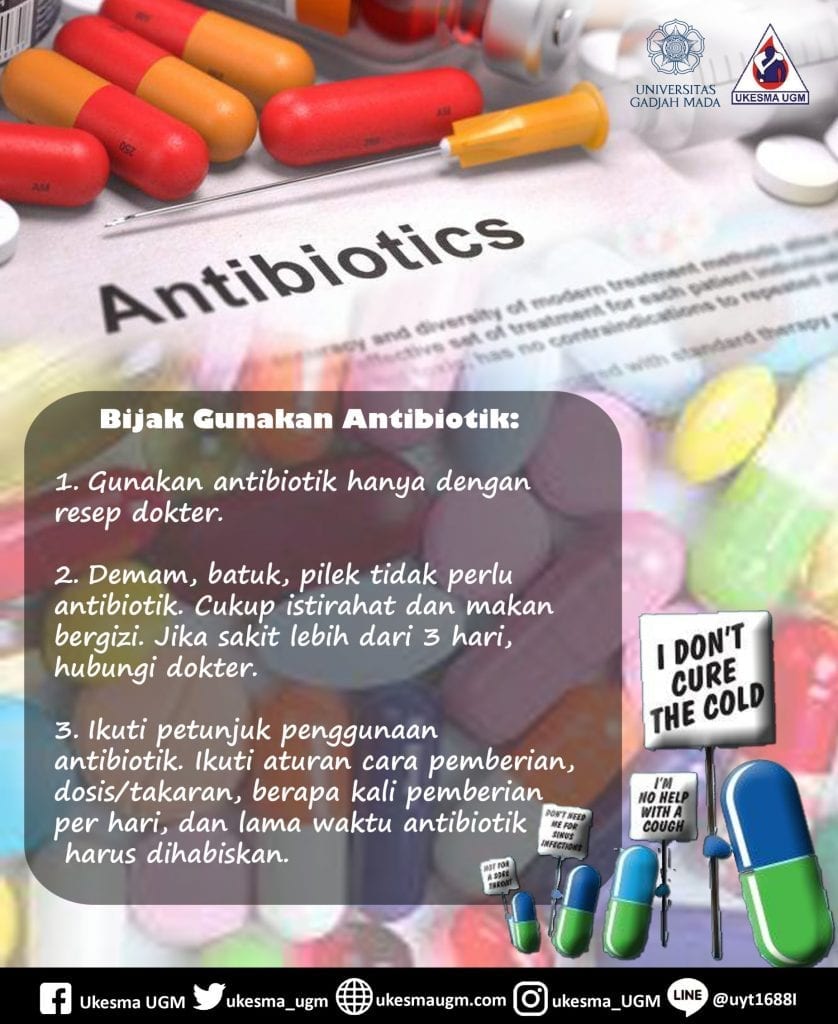 Ayo Bijak Gunakan Antibiotik! – Unit Kesehatan Mahasiswa